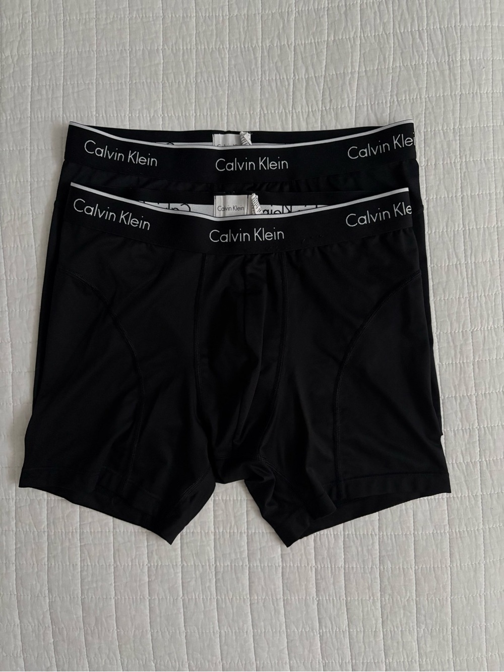 Calvin Klein Black Men's Boxer Briefs (Pack of 2)